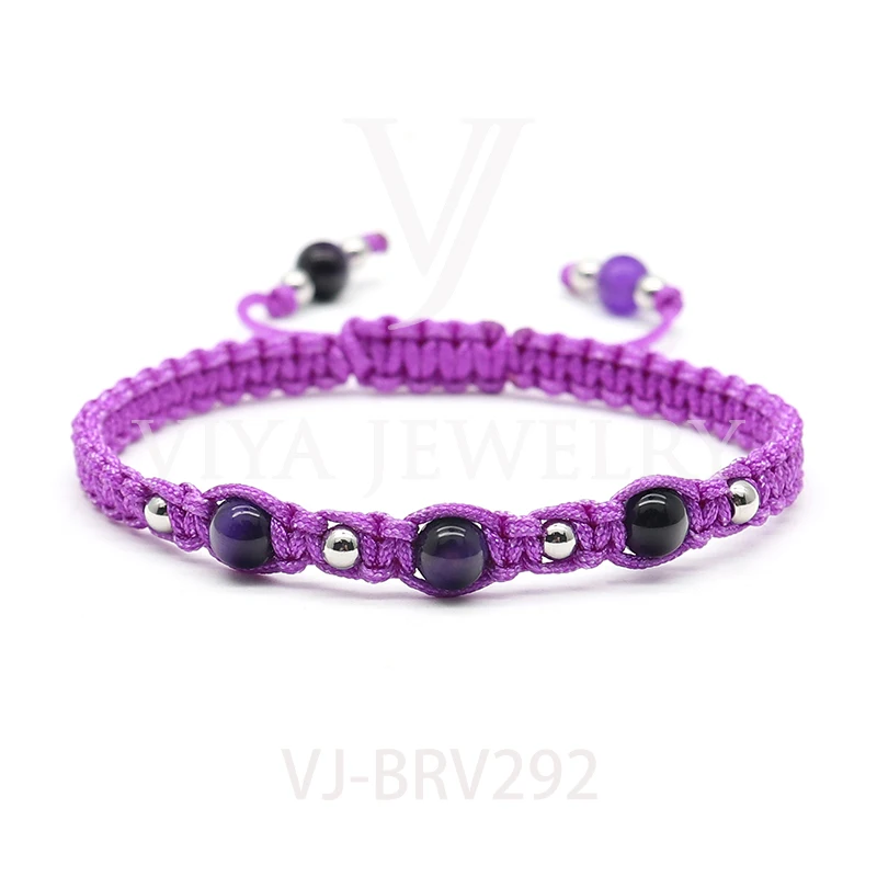 2020 натуральный камень ручной работы 6 мм круглый бисерный красочный плетеный