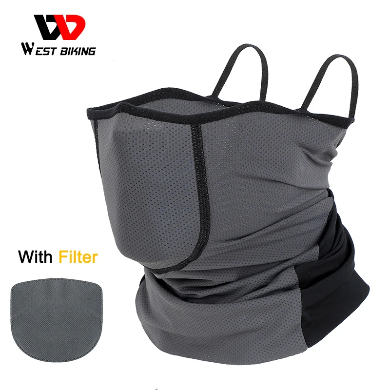 WEST BIKING Спортивная маска для лица велосипедная противобактериальная против