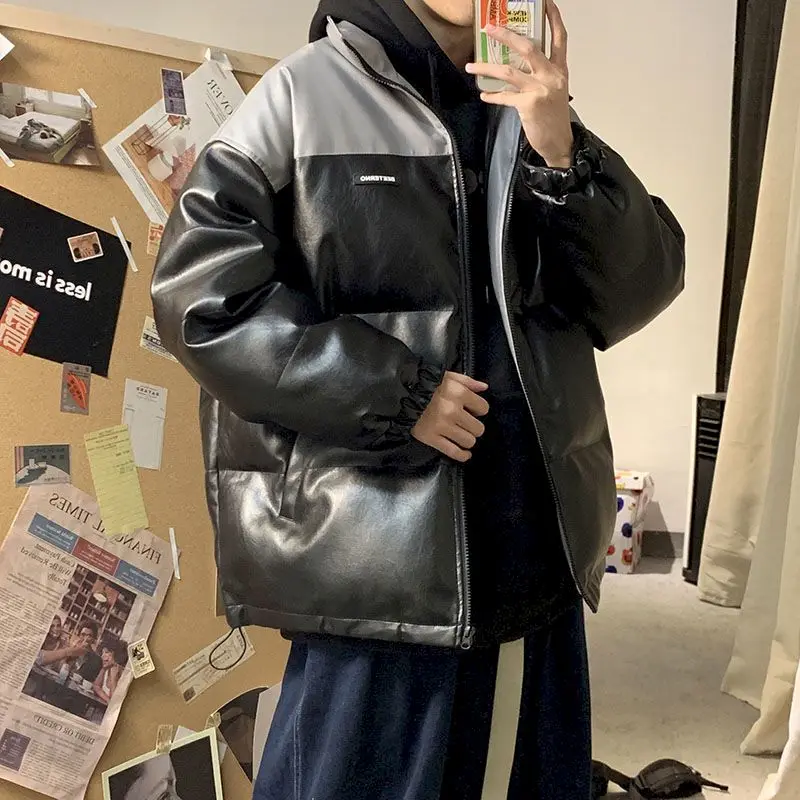 

Cotton-padded Winter Thick Loose Warmth And Windproof Bread Clothing Trend Padded Jacket Cotton Jacket Winter Thick Zipper