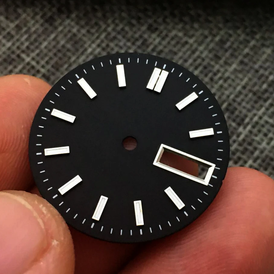 Watch accessories luminous dial diameter 29mm suitable for Japanese NH36 movement substitute  dial men's automatic watch