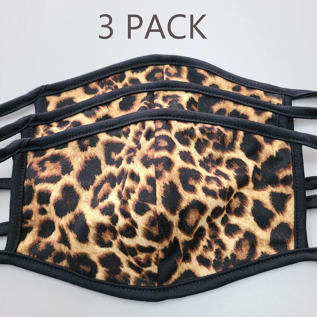 3 шт. Моющиеся Многоразовые колпачки для защиты лица |