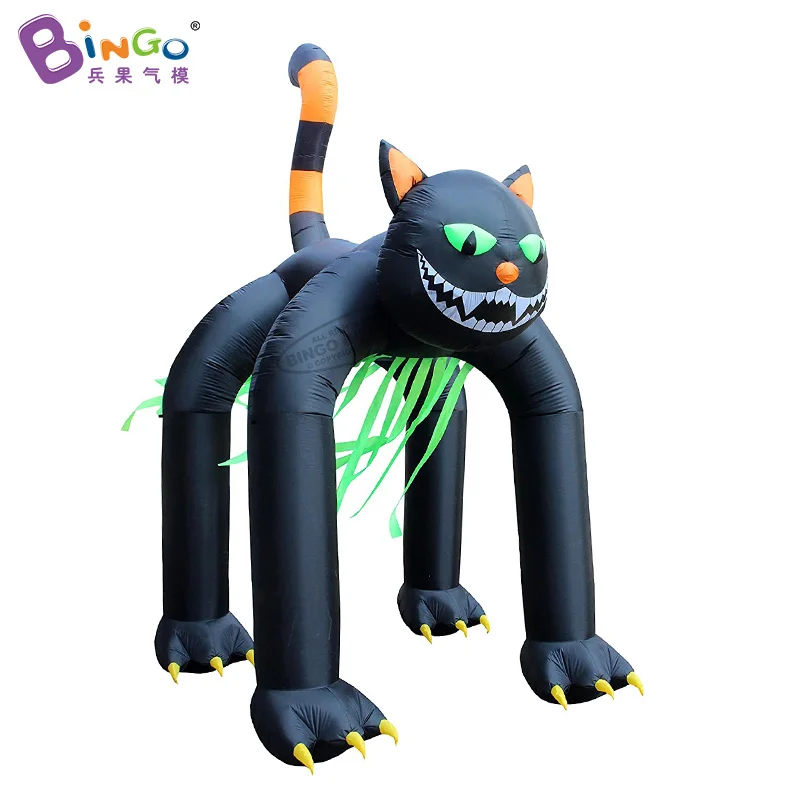 Подгонянная 3 2x2 5x4 метров надувная черная кошачья арка для украшения АРКА
