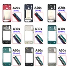 Новый корпус средняя рамка средняя пластина крышка для Samsung Galaxy A20S A207F A30S A307F A50S A507F A70 A705F