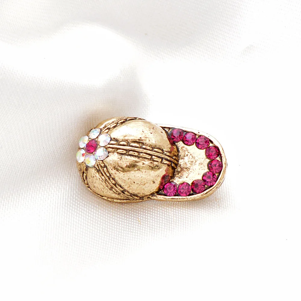 Брошь унисекс &quotКепка&quot CINDY XIANG винтажное украшение со стразами модный