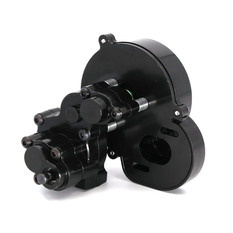 

RC Crawler Car Gearbox Reverse Transmission Box with Gear for 1/10 RC Crawler Axial SCX10 Upgrade RC Car Parts 90046 90047