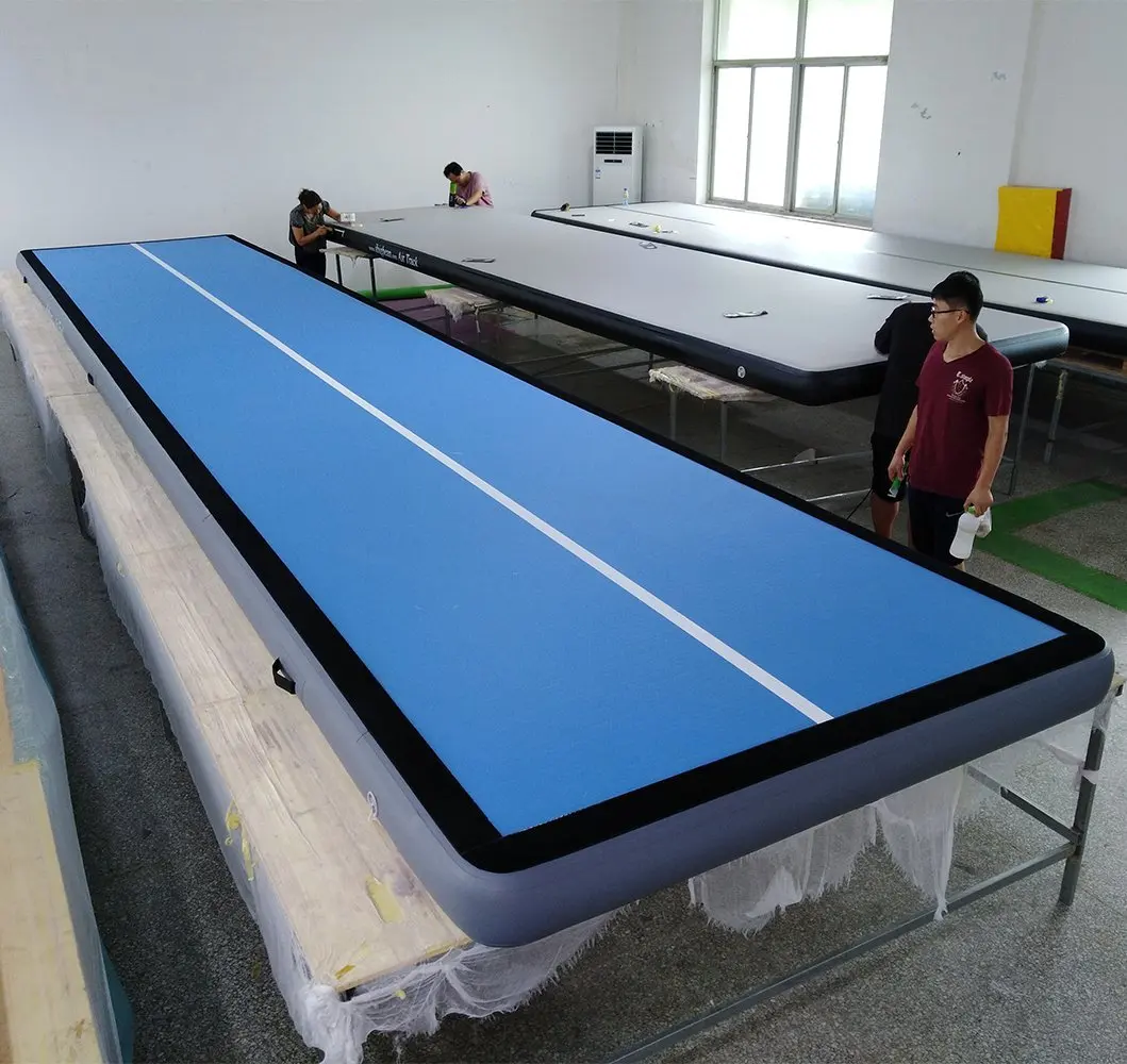 Надувной коврик для гимнастики бодибилдинга 4x2 м 5x2 6x2 толщина 8 дюймов воздушные