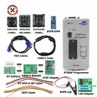Зарубежный серийный ISP программатор RT809F с 11 адаптерами + 1,8 в тестовый зажим SOP8 + кабель EDID умный портативный программируемый калькулятор