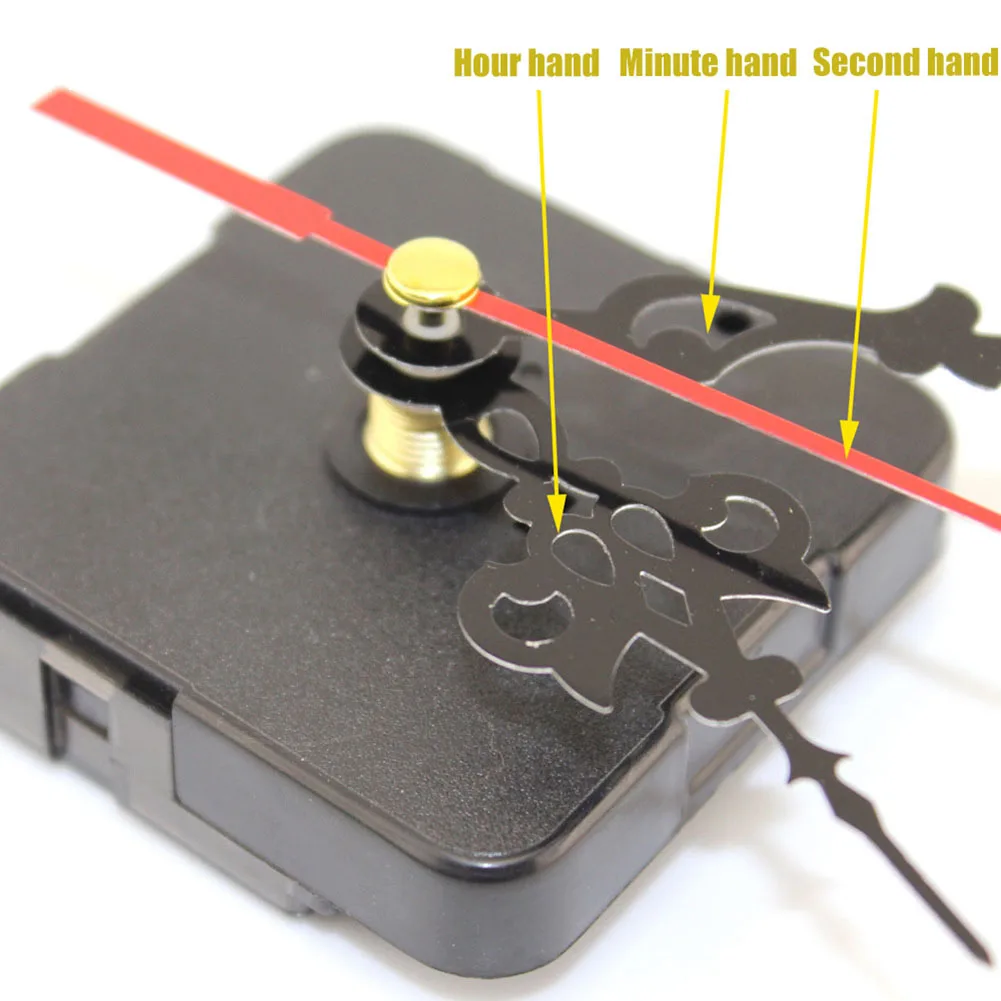 Замена пластиковых кварцевых часов механизм часового механизма DIY ремонтный