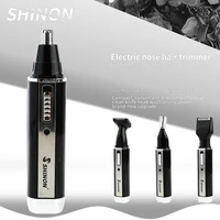 4 in 1 nose hair timmer razor trimmer for nose beauty tool for man and woman safety product shaving machine face care