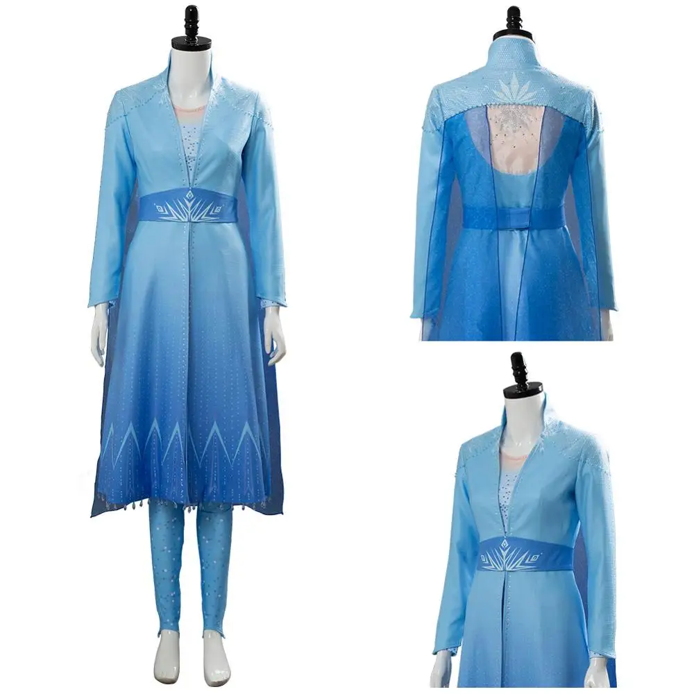 Костюм Королевы Приключения Олафа 2 Эльзы Ver. для косплея B женщин и девочек