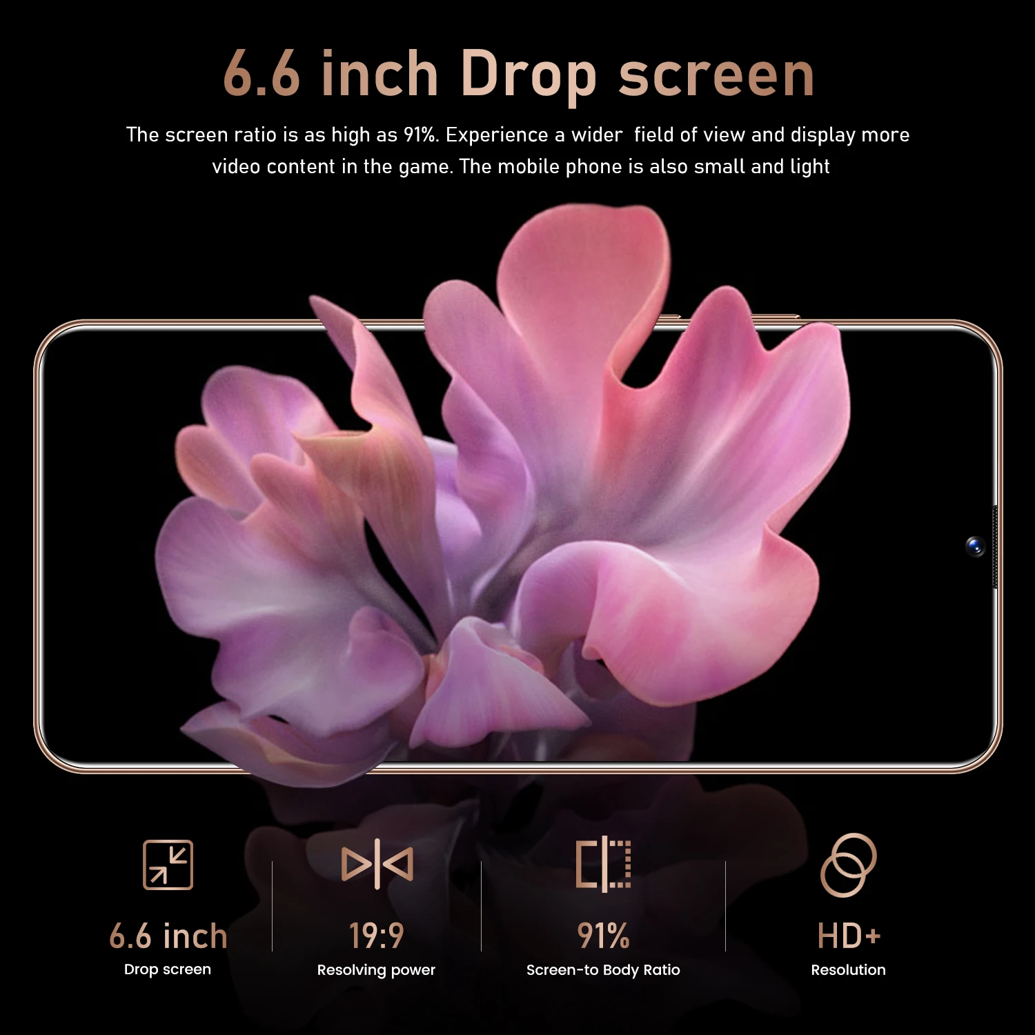 

S21+ 5G Cell Phones HD Camera 12GB+512GB 24+50MP 10-Core MTK6889 6.6 Inch Smartphones Full Screen Support Face ID Dual SIM Phone
