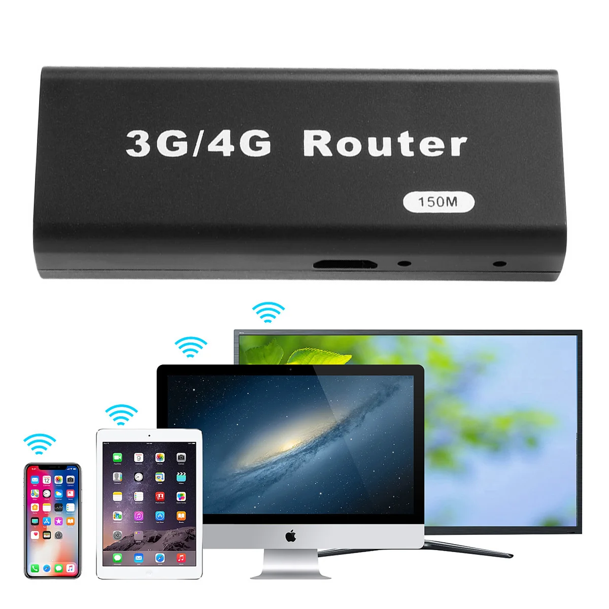 Мини маршрутизатор Wi Fi SOONHUA Беспроводные USB маршрутизаторы 3G RJ45 2412 2483 МГц с
