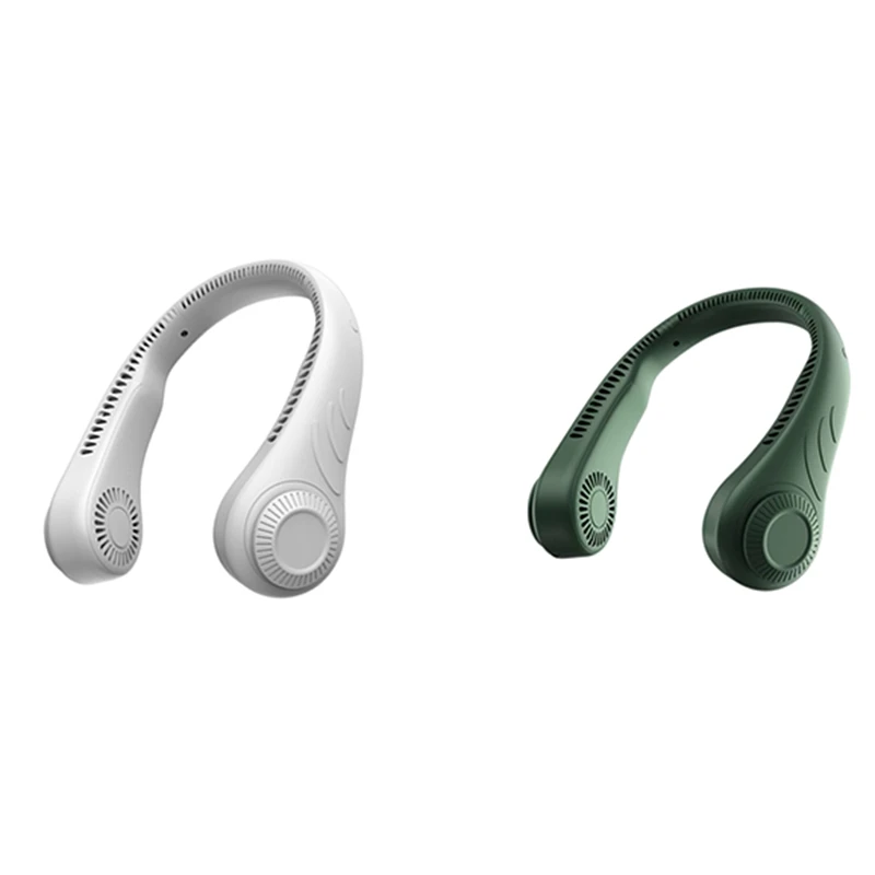 

Бесшумный мини-вентилятор SANQ на шею, 2000 мАч, с USB-зарядкой