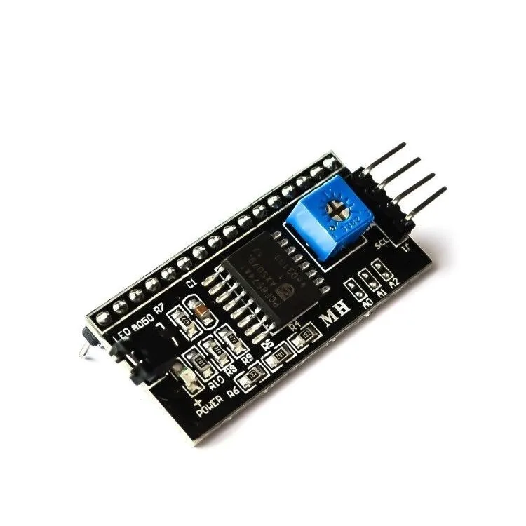 Модуль последовательной платы SAMIORE ROBOT PCF8574 IIC/I2C/TWI/SPI интерфейсный модуль 1602