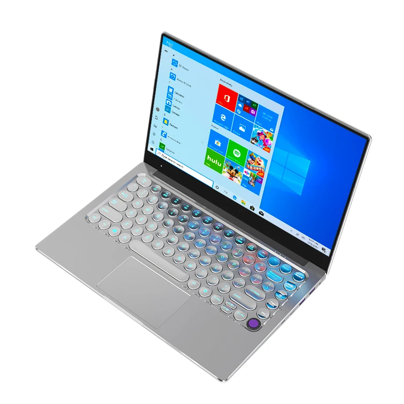 Ноутбук с 14 дюймовым дисплеем Win10 i7 N145 Intel 6500U 8 Гб 128/256/512 SSD разблокировка по