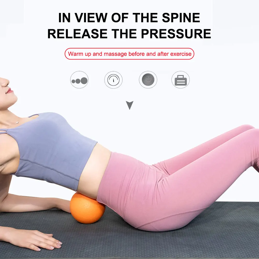 

EPP Lacrosse Myofascia Ball Peanut Massage Ball High Density Lightweight Fitness Body Fascia Exercise Relieve Pain Yoga Ball