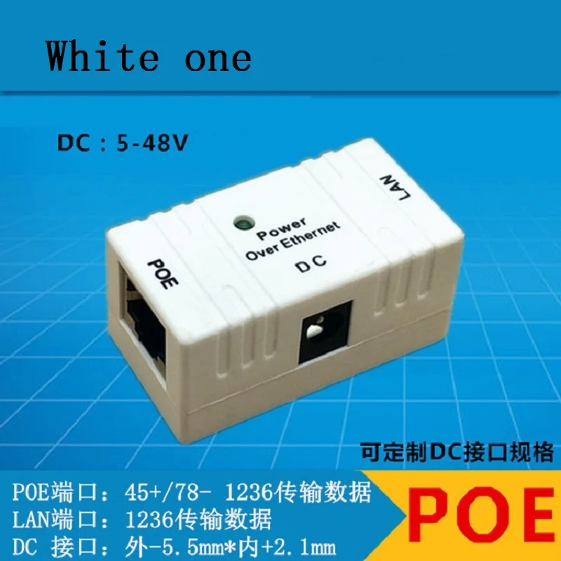 Блок питания 10 м/100 Мбит/с Пассивный Ethernet адаптер для инжектора разветвитель