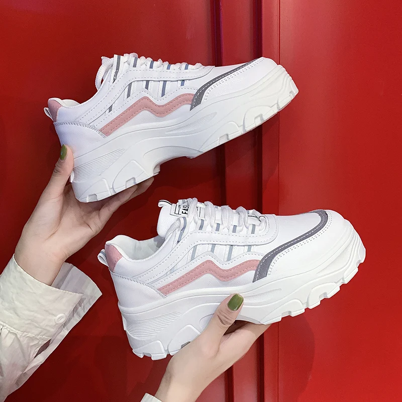 Женские кроссовки 2020 модная женская обувь на каблуке для тенниса женские