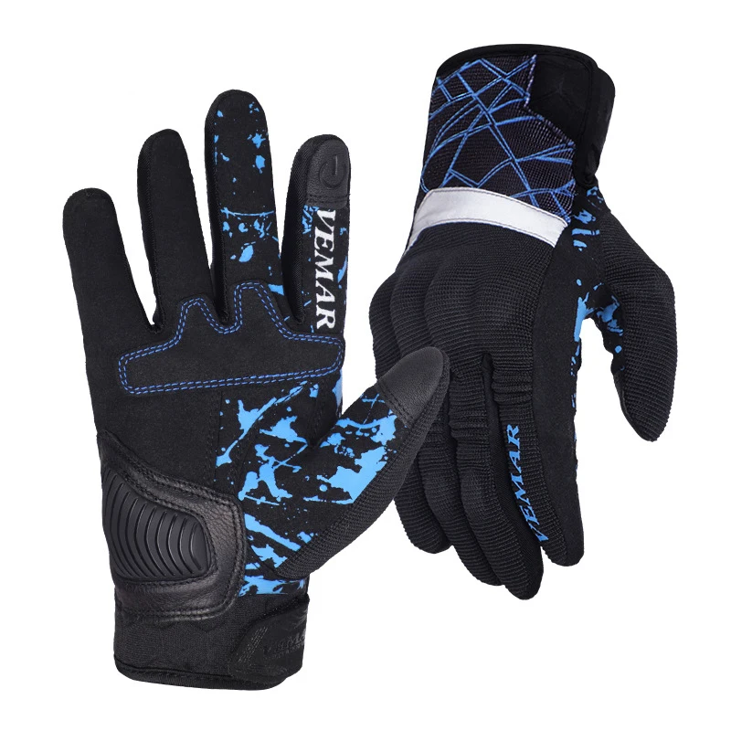 Перчатки для верховой езды-мотоцикл горный велосипед Мотогонки сенсорный экран