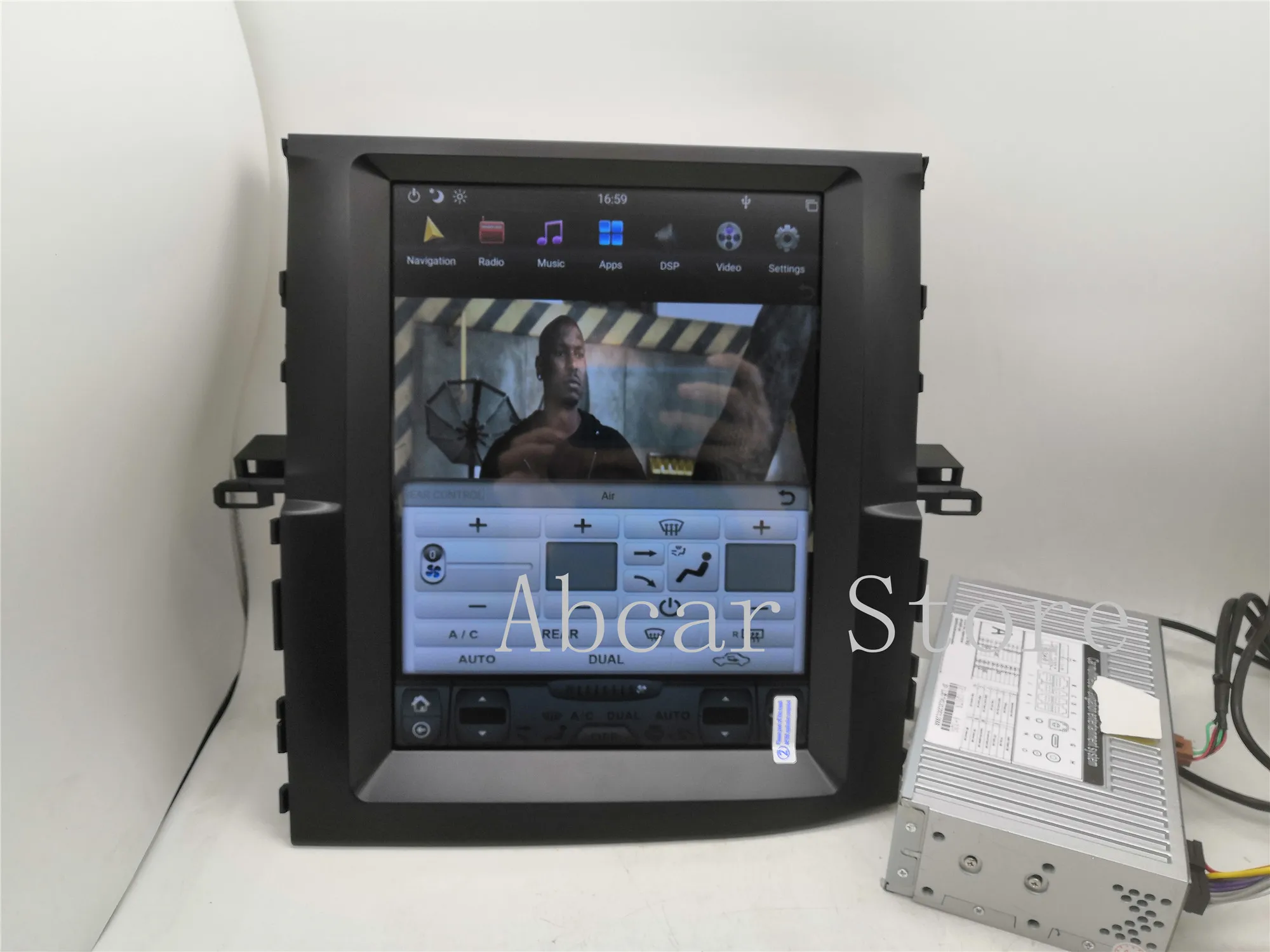 12 1 ''Tesla style Android 9 0 автомобильный dvd-плеер GPS-навигация для Toyota Highlander 2014-2018