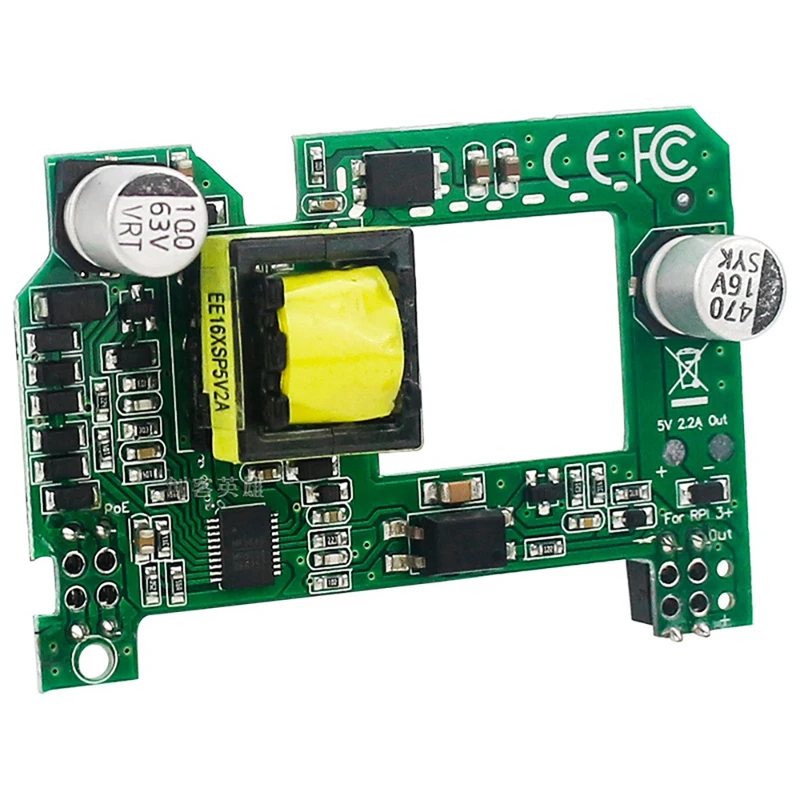 

for Raspberry Pi 4B POE Module Power Over Ethernet IEEE 802.3Af Standard Switches POE Hat for Raspberry Pi 4 Model B/3B+