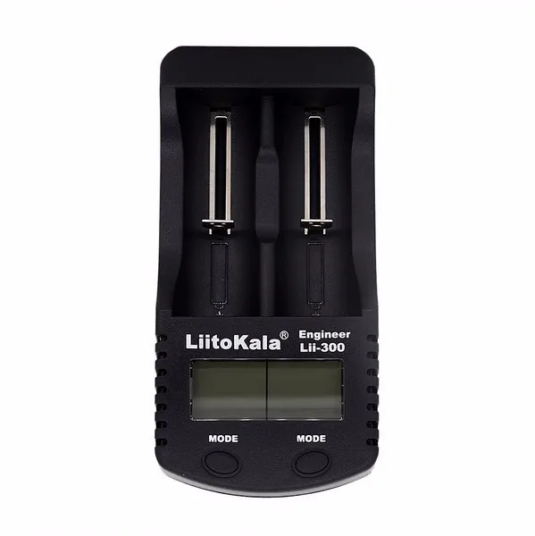 Новинка 2019 LiitoKala Lii 300 18650 Цифровое зарядное устройство с ЖК дисплеем емкость