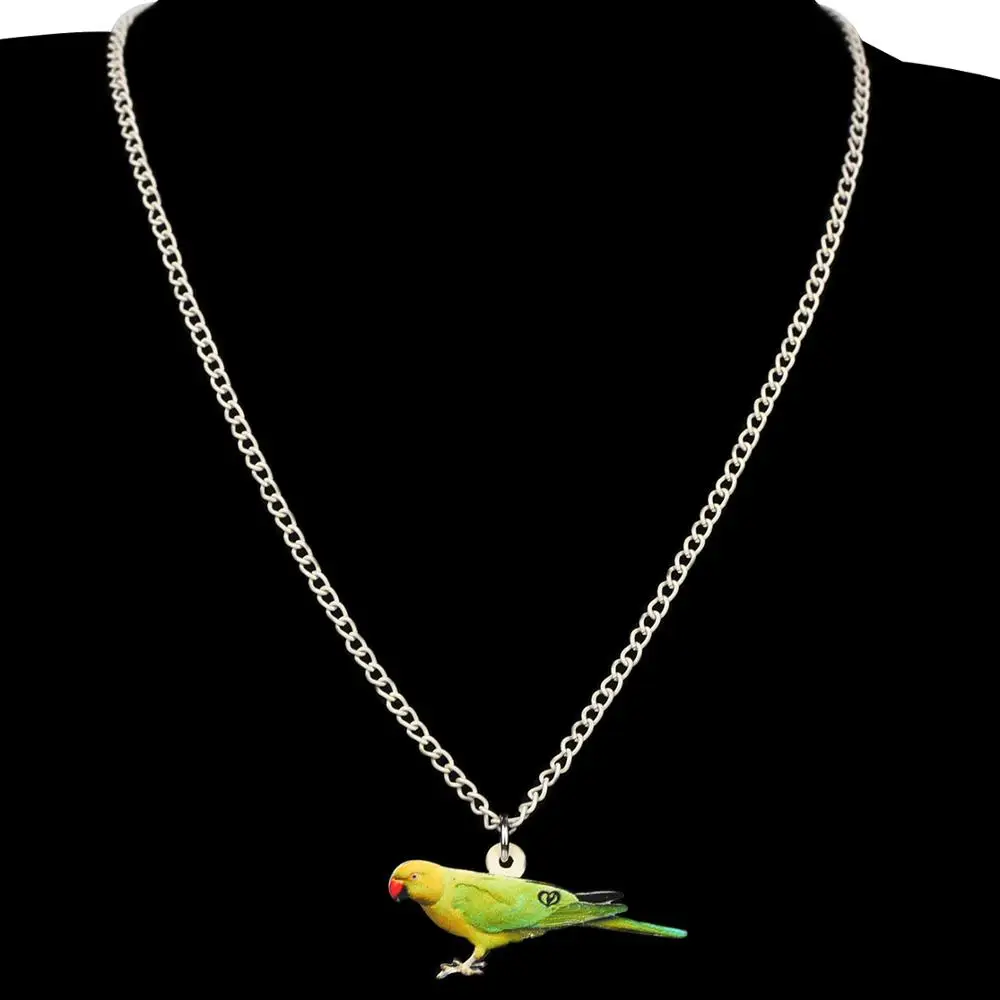 Bonsny акриловая подвеска в виде Розы колье милая птица животное ювелирные изделия