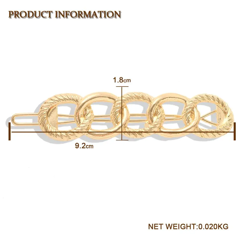 Трендовые металлические полые шпильки Za для женщин из смолы в стиле бохо