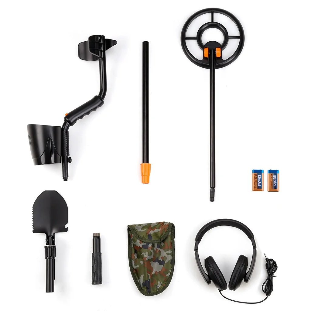 

LCD Pinpoint Metal Detectors Adjustable High Sensitivity Detection Outdoor Metal Finder With Waterproof Search Coil