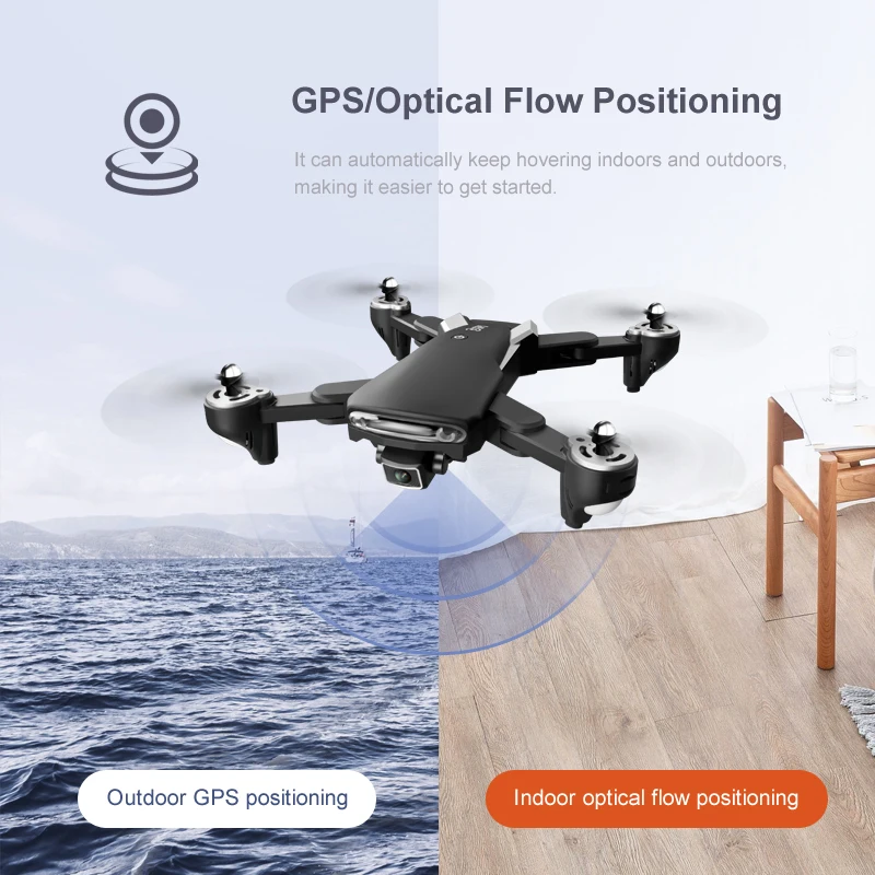 KK7 pro Camera Drone 4K GPS 5G WiFi Long Flight Distance Altitude Hold Foldable RC Quadcopter Dron 6K Professional