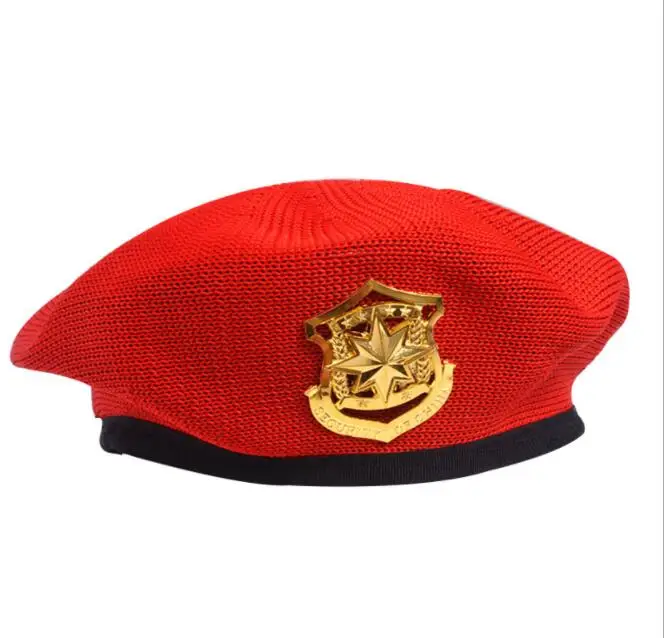 2020 New Knitted Captain Cap for Women Party Cosplay Hat Berets Female Crochet Military Hats Star Flat Cap Casquette Navy Cap