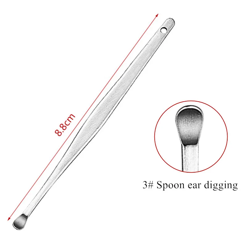 Портативный набор для чистки ушей средство устройство спиральная ложка | Красота