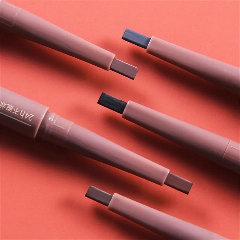 

FEL Eyebrow Pencil New Trending Double Head Automatic 5 Colors Natural Waterproof Sweat-Proof Non-Fading Private Label Pencil