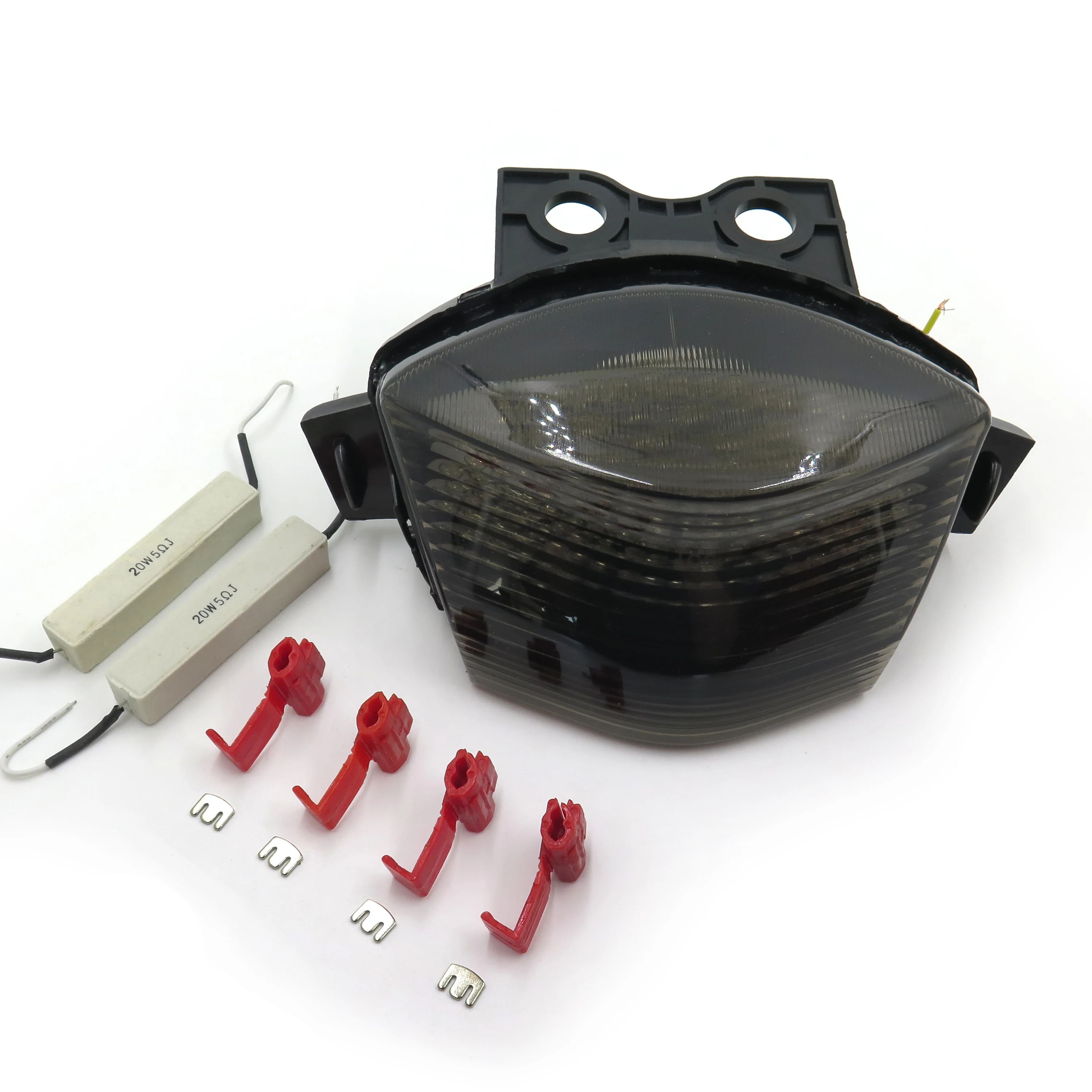 

Aftermarket free shipping motorcycle parts LED Tail Brake Light for Kawasaki 2006 2007 2008 Ninja 650R EX650 ER-6f Smoke