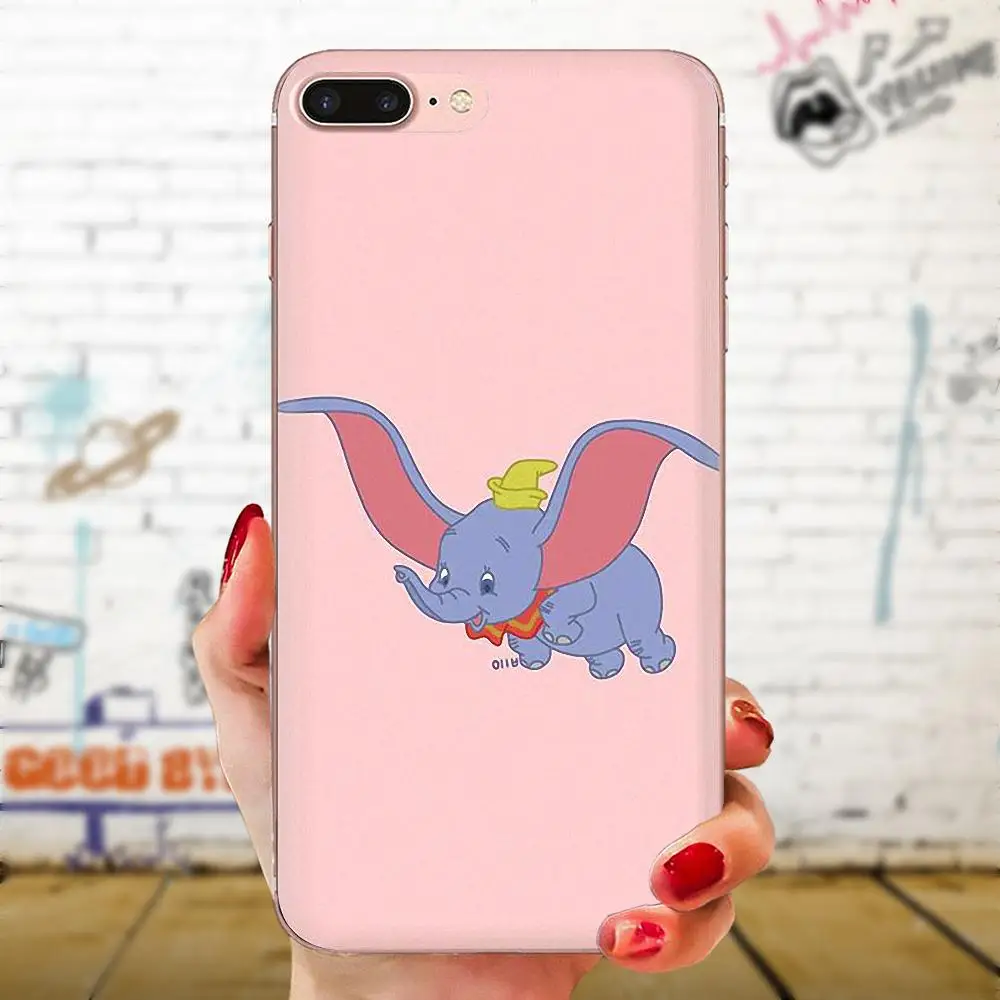 Back Cases Shockproof For Apple iPhone 4 4S 5 5C 5S SE 6 6S 7 8 11 Plus Pro X XS Max XR Dumbo | Мобильные телефоны и