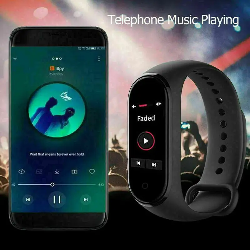 Для mi band 4 аксессуары pulseira miband 3 сменный силиконовый ремешок для xiaomi mi4 умный
