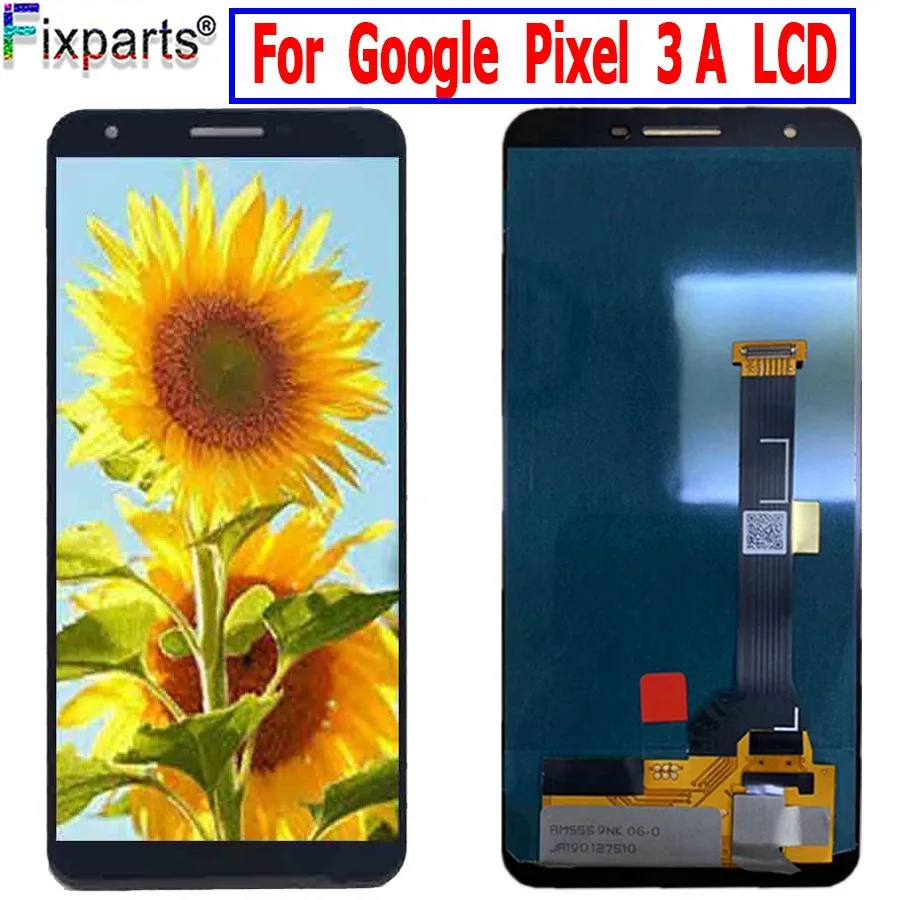 Для Google Pixel 3A ЖК дисплей кодирующий преобразователь сенсорного экрана в сборе