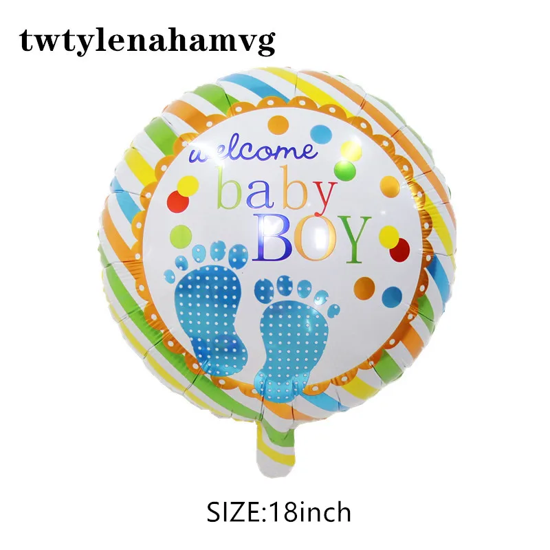 Новые синие Розовые 18 дюймов для маленьких мальчиков и девочек юбилей вечерние