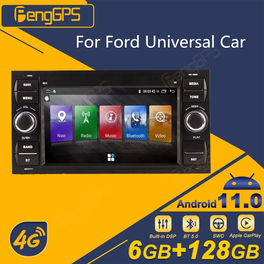 

Car Stereo 2 Din Android Autoradio For Ford Universal Car Radio Receiver GPS Navigator Multimedia DVD Player Head Unit