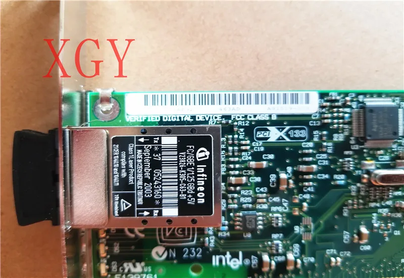 Новинка для DELL 0X0884 MY-0X0884 сетевая карта DUAL Fiber CHANNEL PCIX A91519-003 100% Test ok