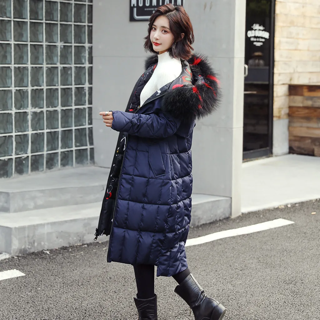 Новинка 2019 Модная приталенная женская зимняя куртка из искусственного меха с