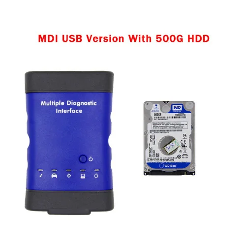 Красный MDI для GM V2019.04 MDI множественный диагностический интерфейс OBD2 wifi USB сканер OBD 2 OBD2 автомобильный диагностический инструмент MDI wifi сканер - Цвет: Красный