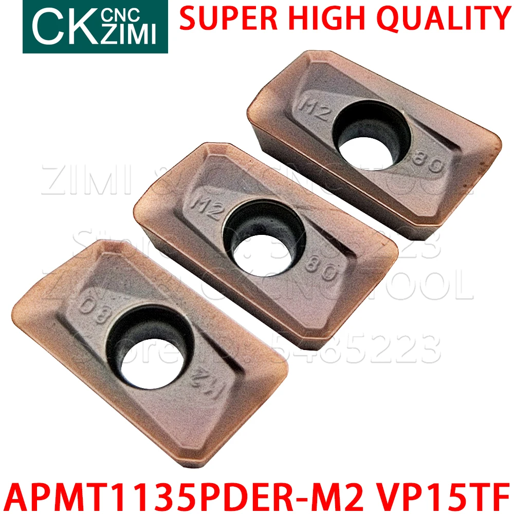 

APMT1135PDER-M2 VP15TF APMT 1135 PDER M2 VP15TF Carbide Inserts Milling Inserts Tools Cutting CNC Lathe Cutter Indexable Tools
