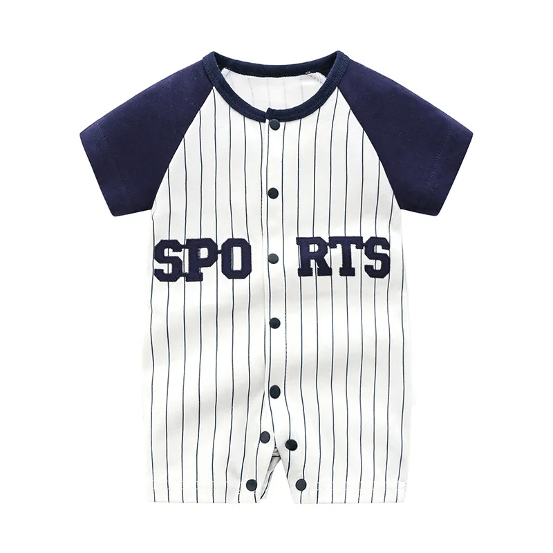 

Summer Newborn Romper baby boys clothes cotton Jumpsuit Short sleeve Roupas Baby Boy Body overalls , 0-18M baby rompers