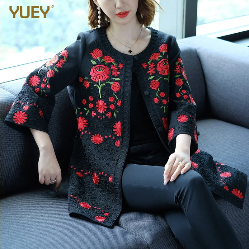 Высококачественное пальто в китайском национальном стиле для женщин