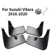4pcs front rear fender for suzuki vitara 2016 2020 mud flap guard splash mudguard fenders mudflaps car accessories auto styling