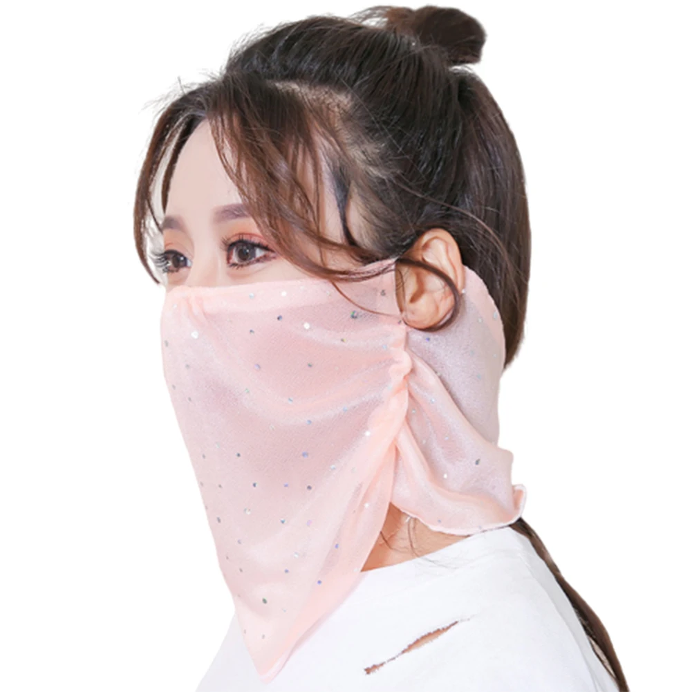 Женский цветочный принт Солнцезащитный блок дышащий для улицы шифон покрытие