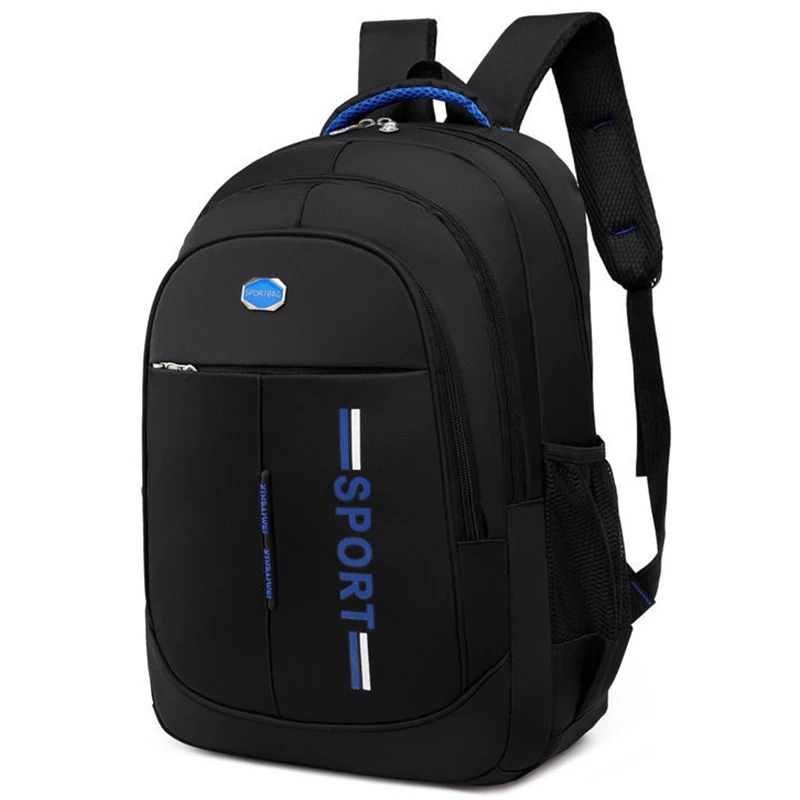 

Men Backpack For Teenage School Students Polyester Waterproof Backpacks Male Casual Travel Bag Notebook Computer Bags Hot Sale