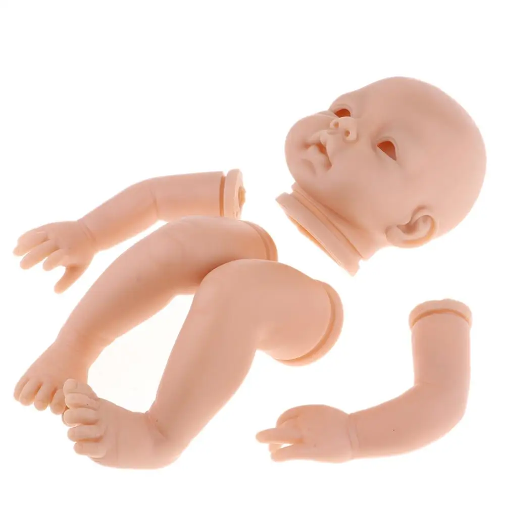 Отличный DIY ручной работы настоящая жизнь неокрашенные 22 дюймовые Reborn комплекты