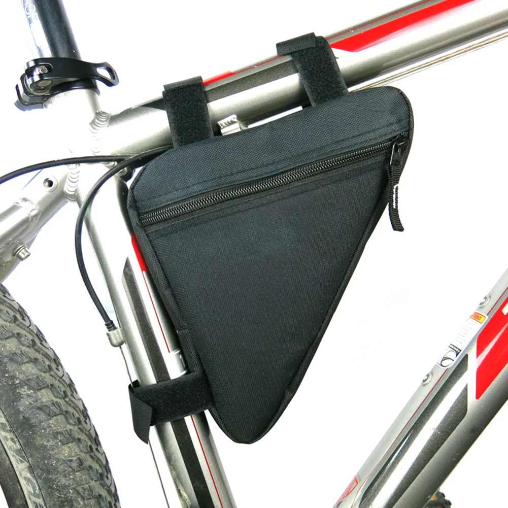 

Mountain Bike Front Frame Bag Triangle Pouch Oxford Cloth Wear-Resistant MTB Bicycle Top Tube Bag Cycling Equipment